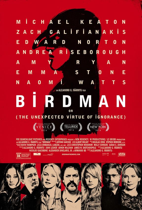 birdman or the unexpected virtue of ignorance 2014