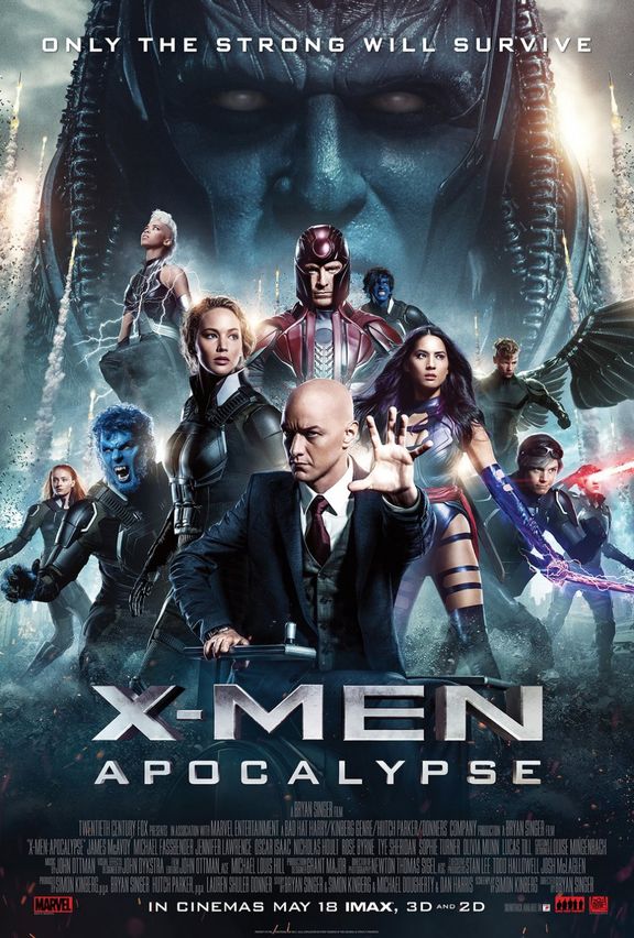 x men apocalypse 2016