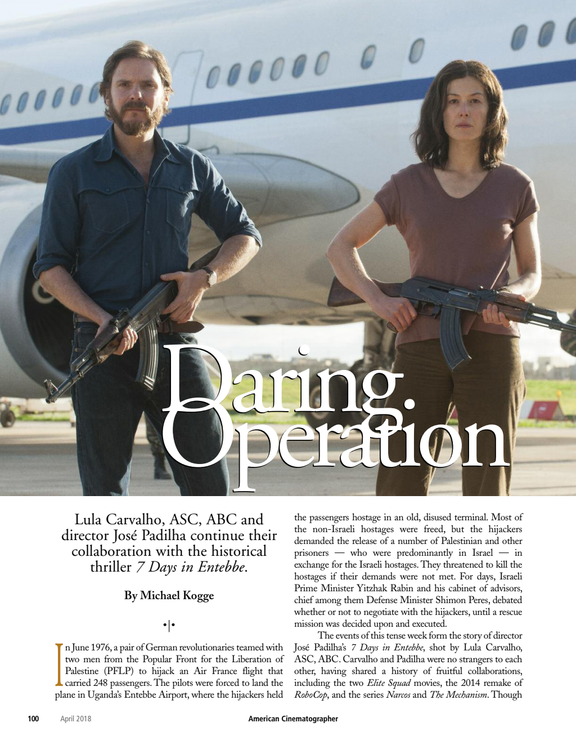 american cinematographer apr 2018 7 days in entebbe summilux c