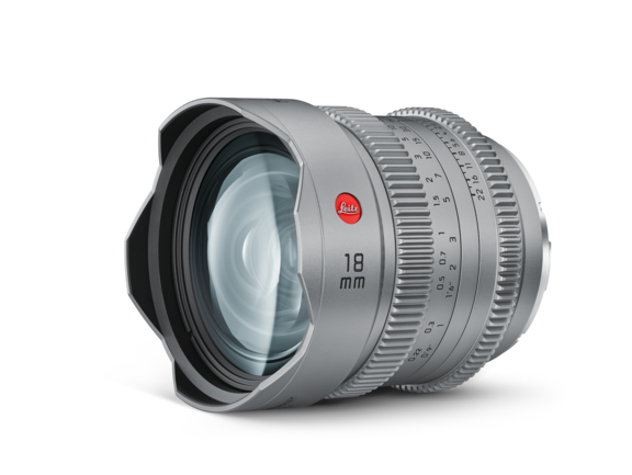 Leitz Cine HEKTOR 18 white horizontal LEFT
