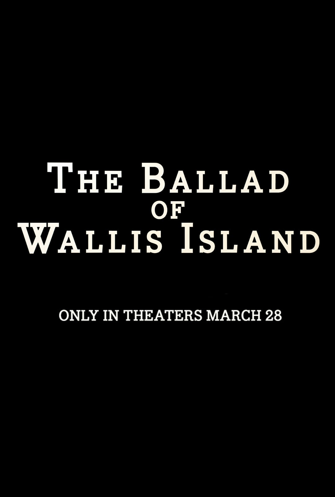 the ballad of wallis island 2025